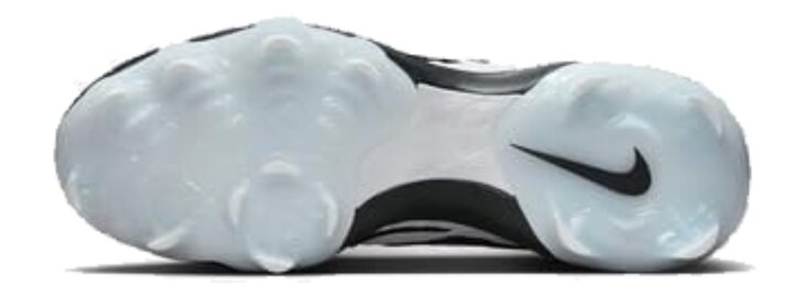 Nike Huarache NXT White/Black High Rubber Cleats