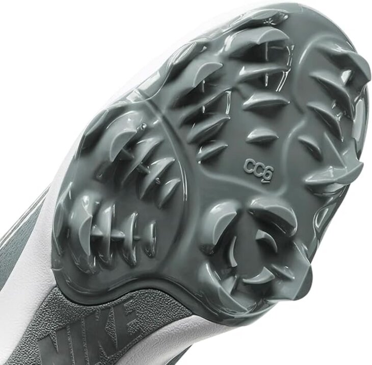 Nike Hyperdiamond 4 Pro Dark Grey/Black Low Rubber Cleats