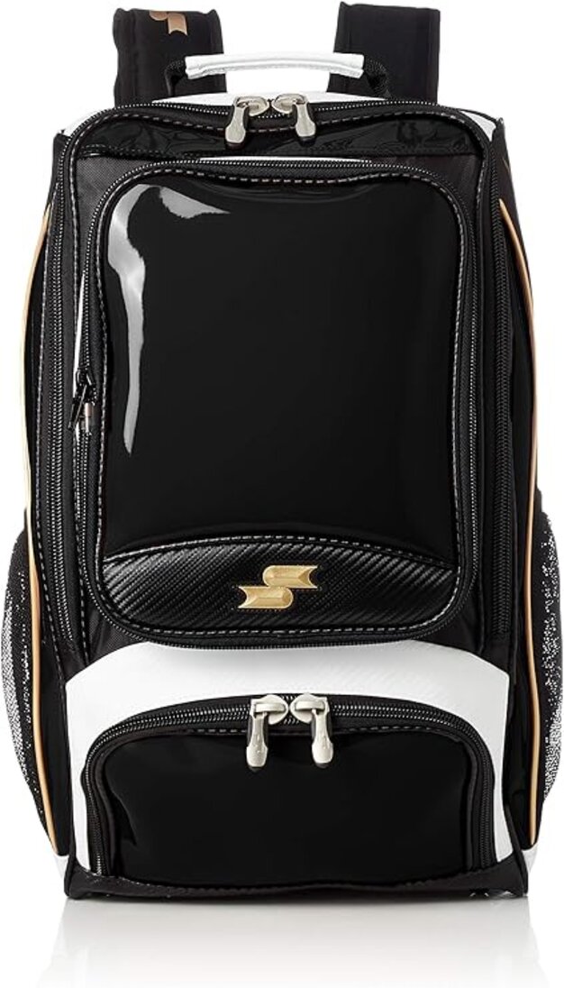 SSK ProEdge Enamel Backpack Black/Gold