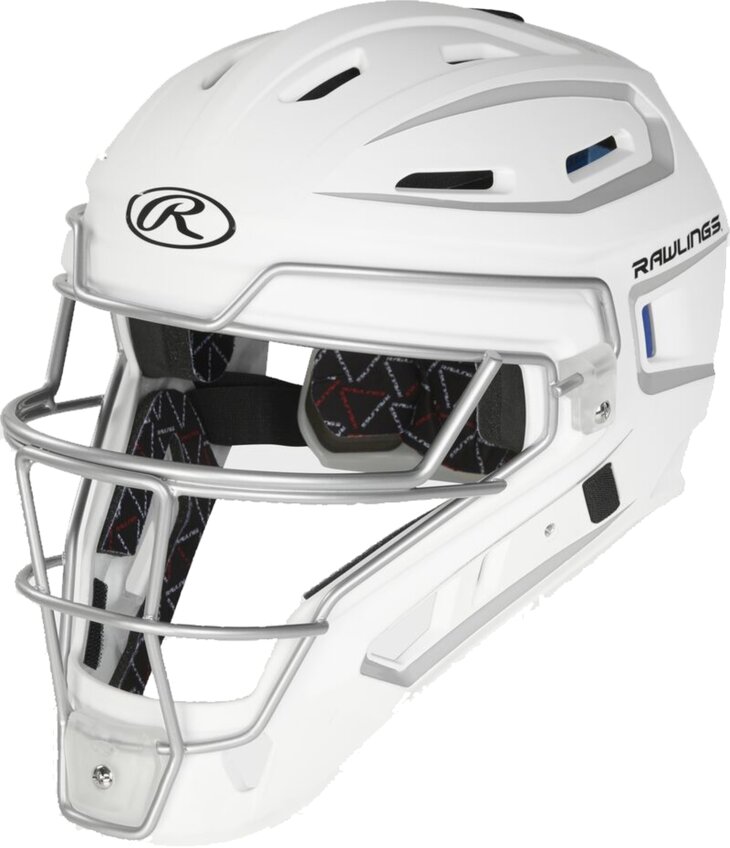 Rawlings Velo 2.0 Catcher Set Adult White/Silver