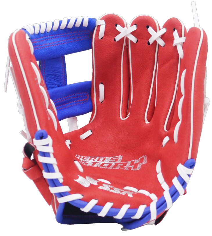 SSK Hero's Story 10.75" Youth Infield Glove Red/Royal RHT