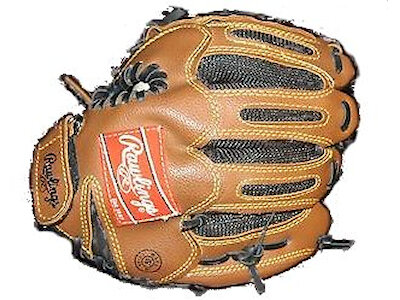 Rawlings 10" Youth Glove Brown/Black LHT