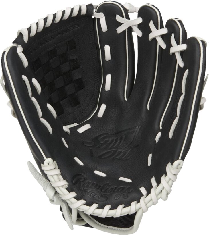 Rawlings Shut Out Softball 11.5" Infield/Pitcher Glove Black/White RHT