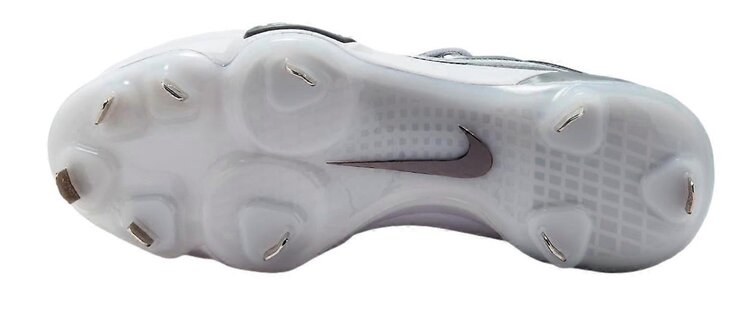 Nike Trout 9 Elite Grey Metal Cleats