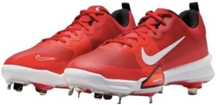 Nike Trout 9 Pro University Red/Black/White Metal Cleats