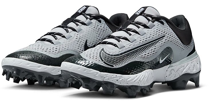 Nike Huarache Elite 4 Grey/Black/White splatter Low Rubber Cleats