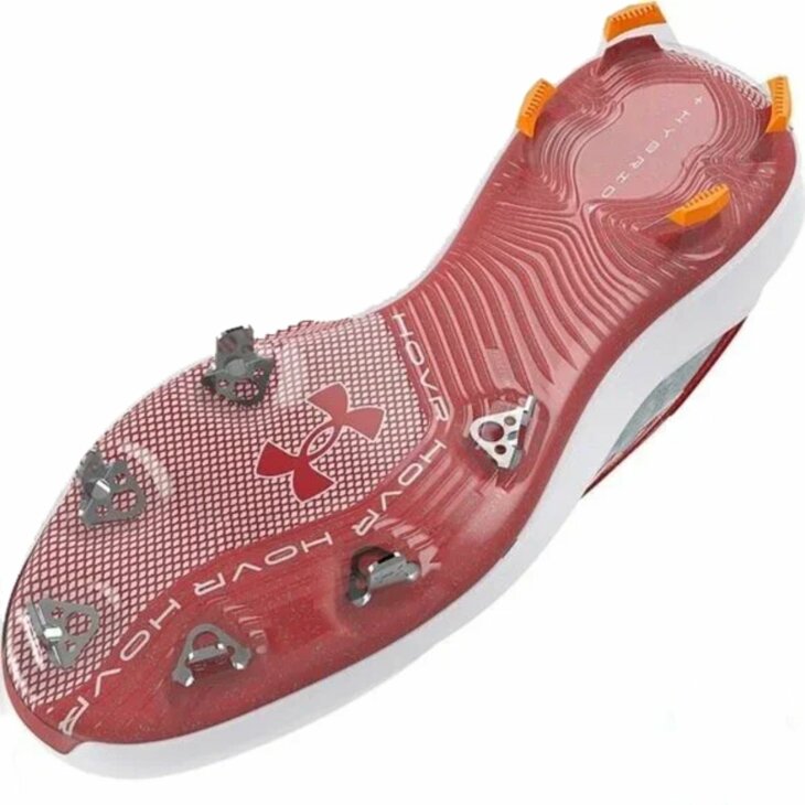 Under Armour Harper 8 White/Scarlet Metal