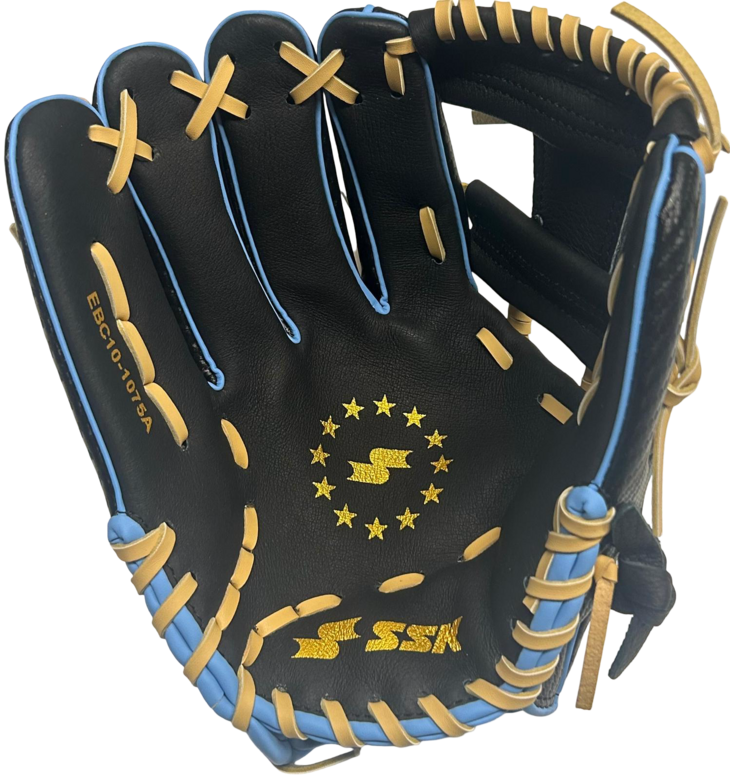 SSK EBC10 10.75" Youth Glove Black/Blue LHT