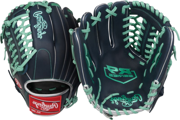 Rawlings R9 11.75" Infield/Pitcher Glove Navy/Mint LHT