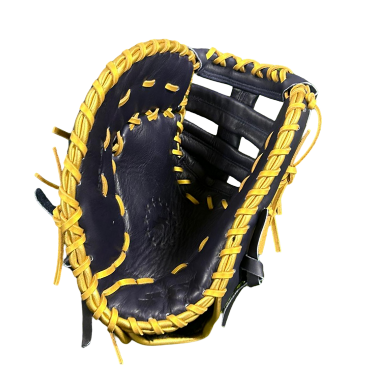 SSK EBC50 12.5" First Base Glove Crocodile Pattern Navy/Gold LHT