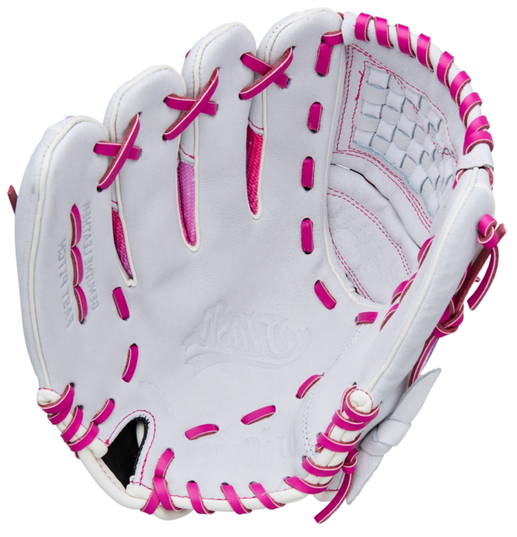 Wilson A440 11.5" Youth Infield Glove White/Pink/Galaxy LHT