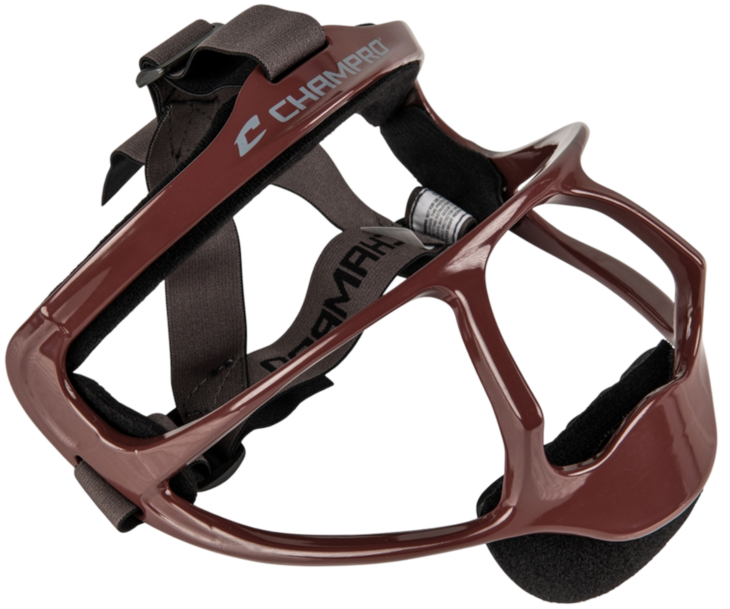Rampage Softball Fielder's Facemask Maroon