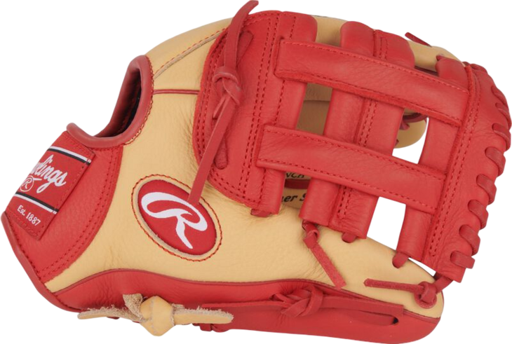 Rawlings Select Pro Lite Corbin Carrol 11" Youth Infield Glove Tan/Scarlet RHT