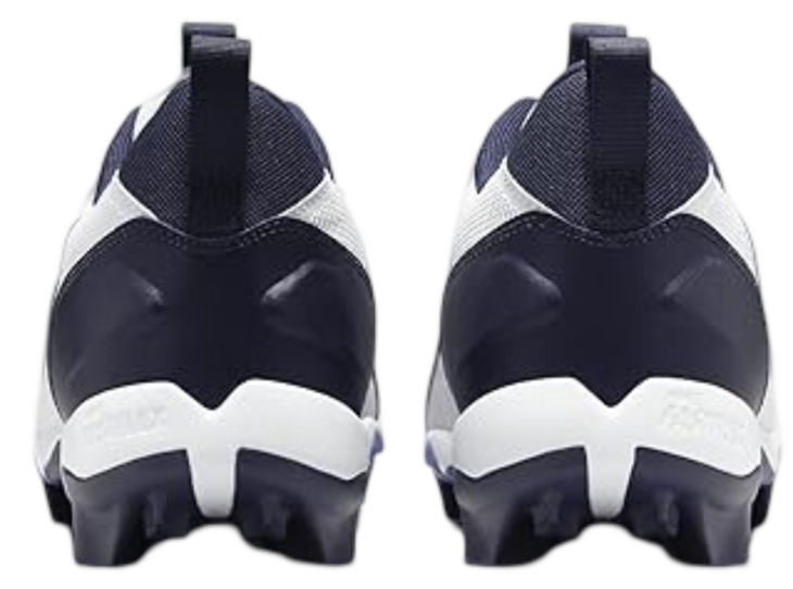 Nike Trout 9 White/Midnight Navy Low Rubber Cleats