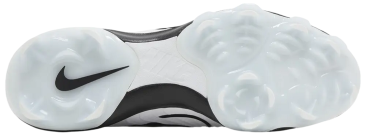 Nike Huarache NXT White/Navy High Rubber Cleats