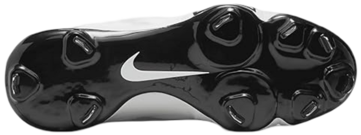 Nike Trout 9 Pro White/Black Metal Cleats