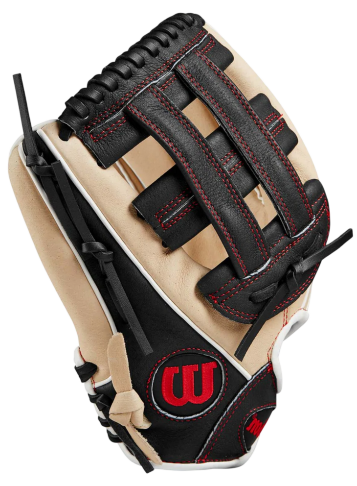 Wilson A450 12" Youth Outfield Glove Tan/Black LHT