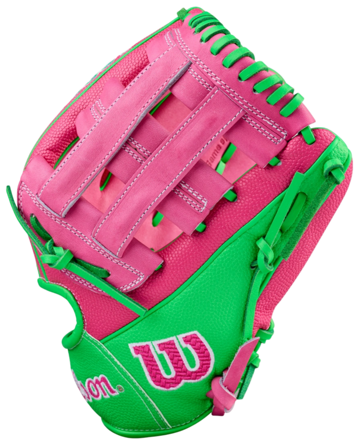 Wilson A2000 Jose Ramirez 12&rdquo; Infield Glove Flamingo Pink/Neon RHT