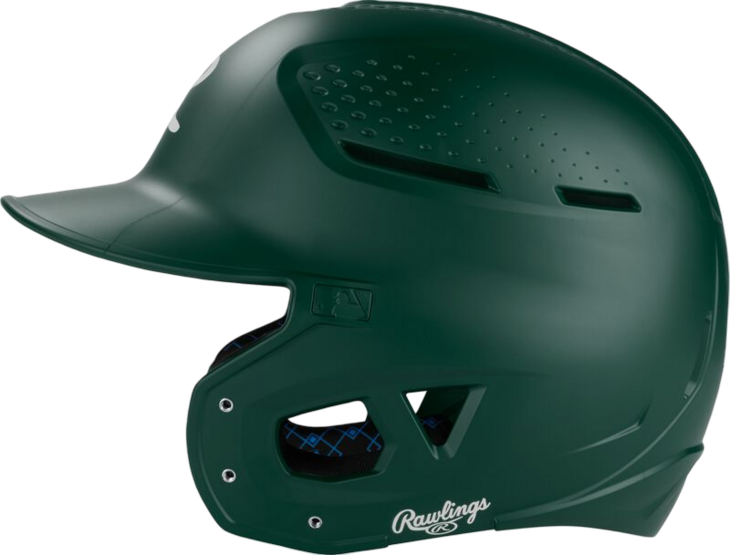 Rawlings RX2 Matte Batting Helmet Dark Green