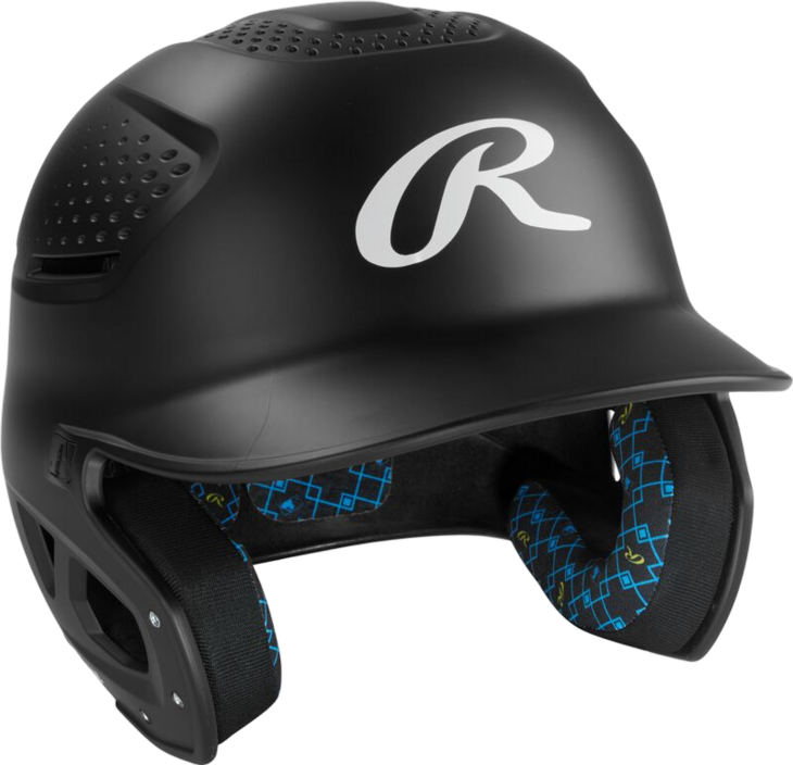 Rawlings RX2 Matte Batting Helmet Black