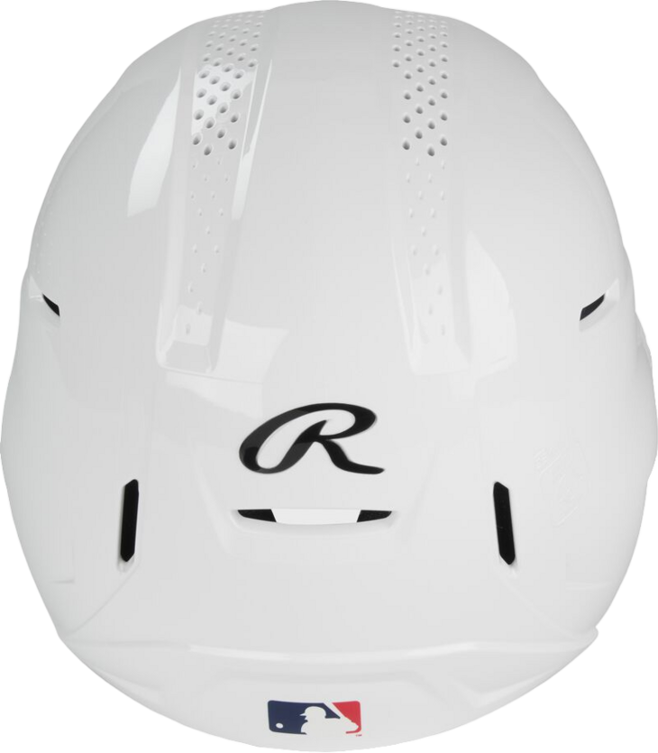 Rawlings RX2 Gloss Batting Helmet White