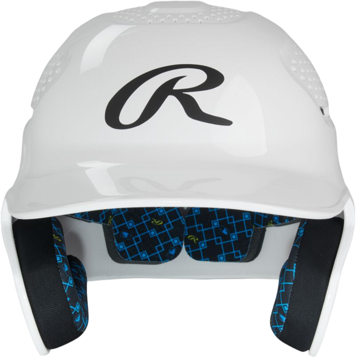 Rawlings RX2 Gloss Batting Helmet White