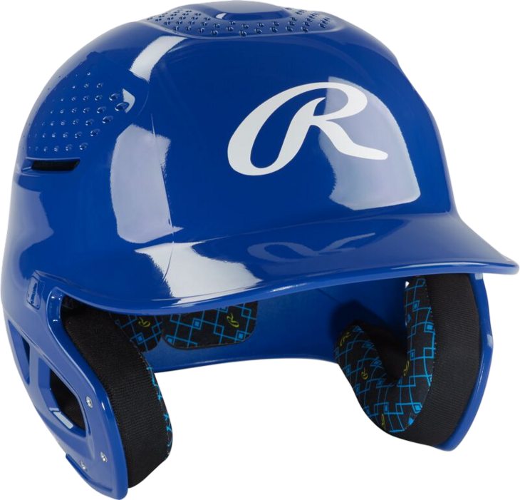 Rawlings RX2 Gloss Batting Helmet Royal