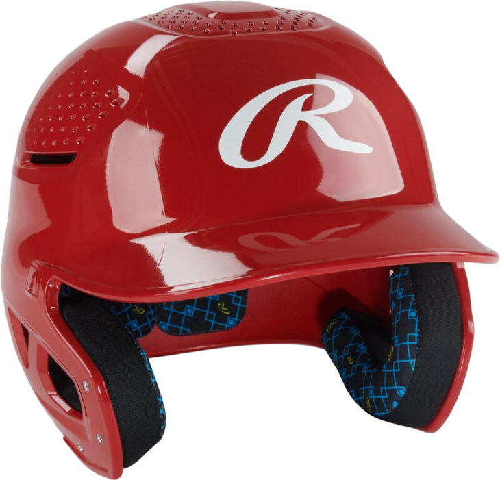 Rawlings RX2 Gloss Batting Helmet Scarlet