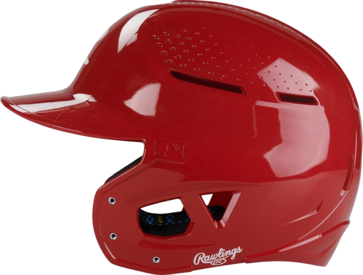 Rawlings RX2 Gloss Batting Helmet Scarlet