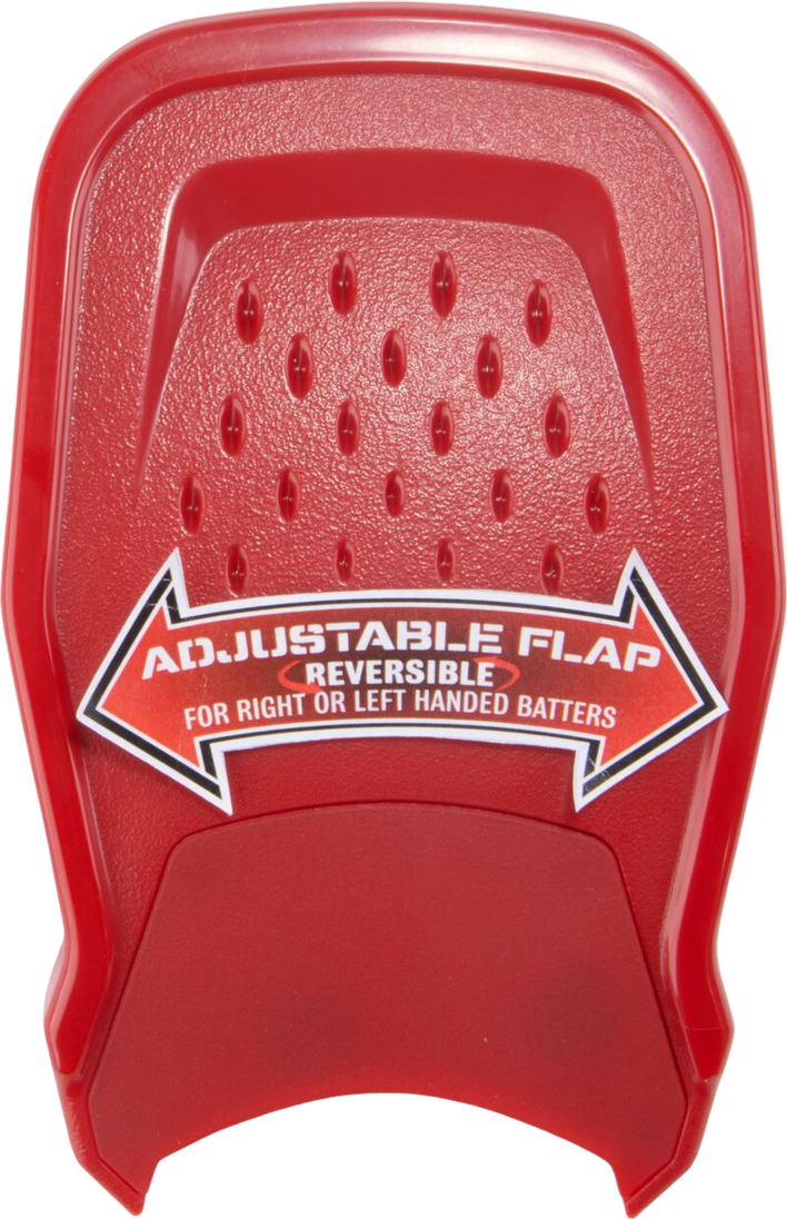 Rawlings RX2 Adjustable Batting Helmet Extension Scarlet