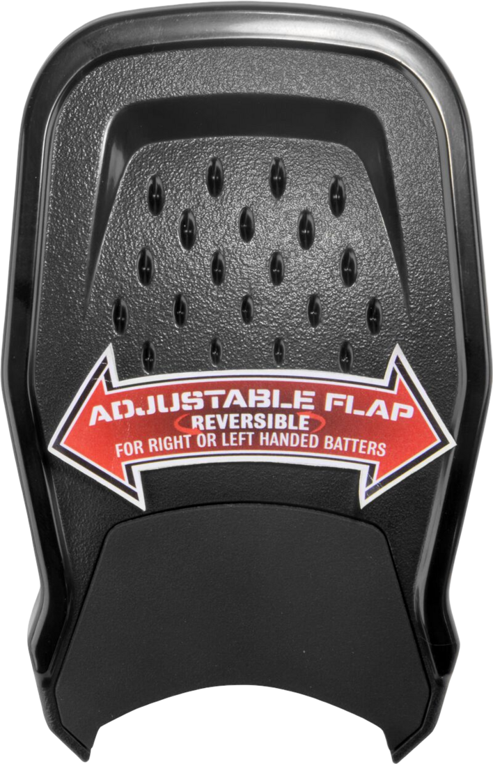 Rawlings RX2 Adjustable Batting Helmet Extension Black