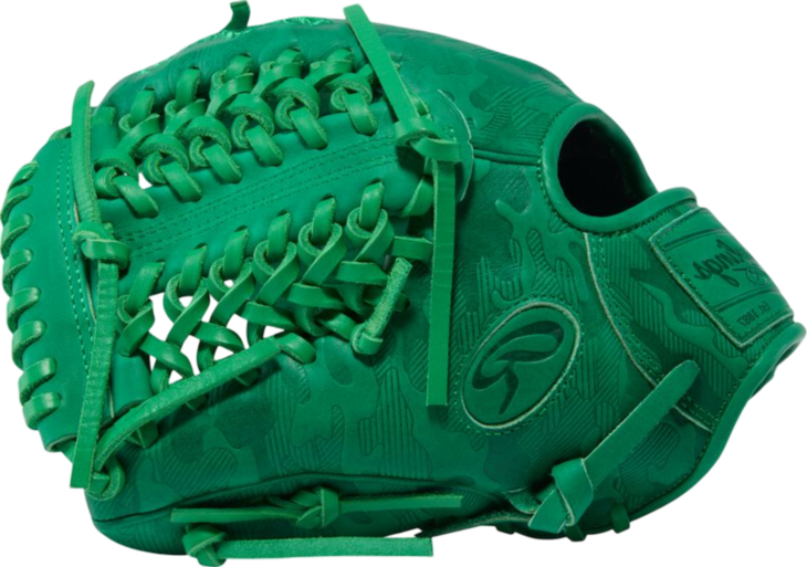 Rawlings Heart of the Hide 11.75" Infield Glove Kelly Green/Camo LHT