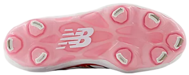 New Balance L3000TR7 Team Red/White Metal Cleats