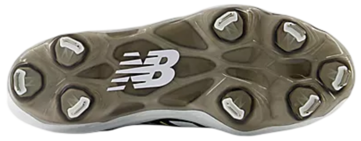 New Balance L3000BK7 Black/White Metal Cleats