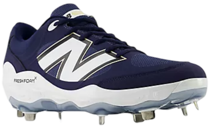 New Balance L3000TN7 Team Navy/White Metal Cleats
