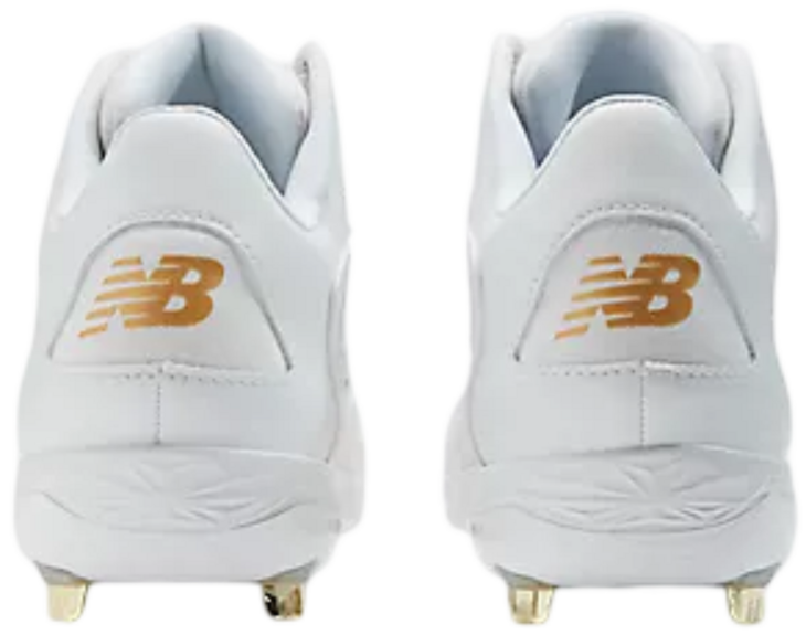 New Balance FuelCell Ohtani 1 White/Gold Metal Cleats