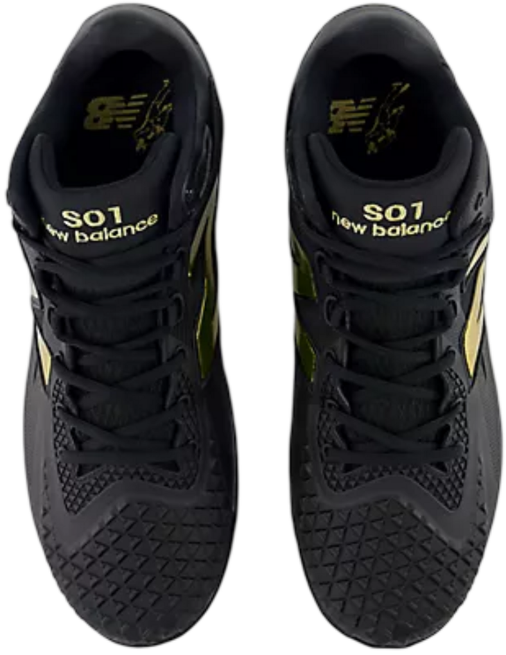 New Balance FuelCell Ohtani 1 Black/Gold Metal Cleats