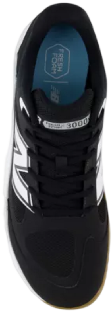 New Balance T3000BK7 Black/White Turf Shoes