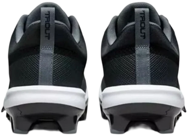 Nike Trout 9 Pro Black/White Low Rubber Cleats