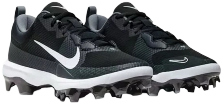 Nike Trout 9 Pro Black/White Low Rubber Cleats
