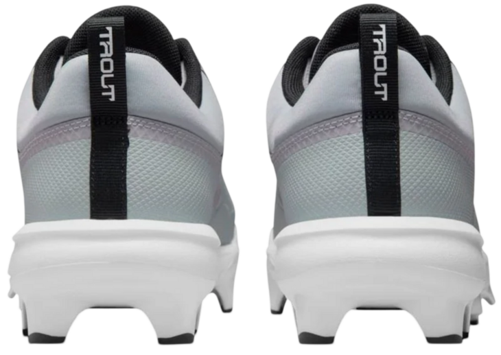 Nike Trout 9 Pro Grey/White Low Rubber Cleats