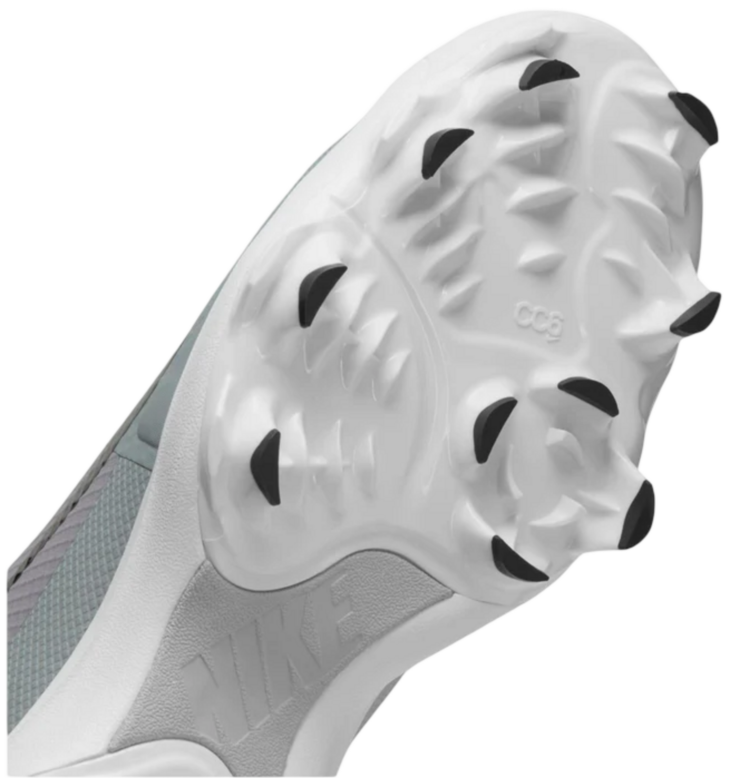 Nike Trout 9 Pro Grey/White Low Rubber Cleats