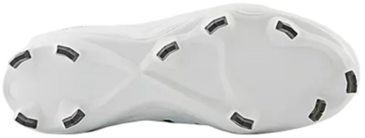 New balance PL3000W7 White/Black Rubber Cleats