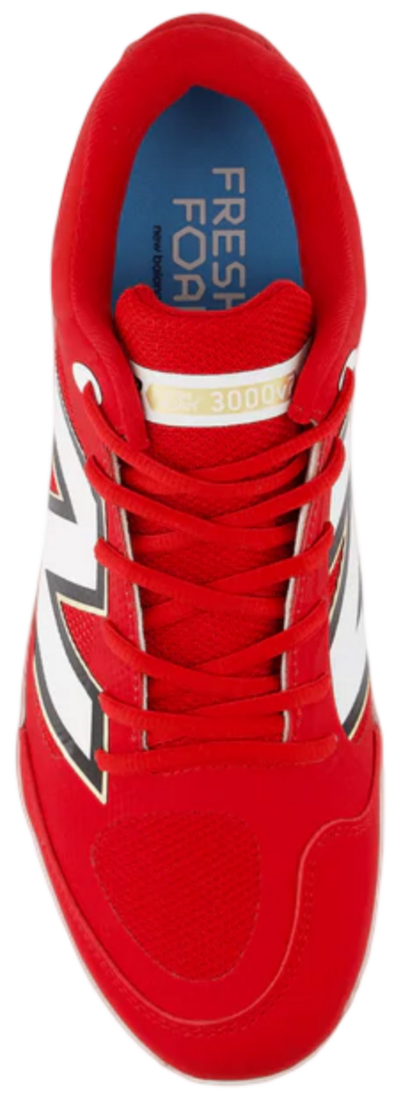 New balance PL3000R7 Team Red/White Rubber Cleats