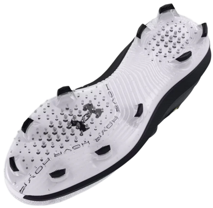 Under Armour Harper 9 Pro Black/White/Gold Rubber