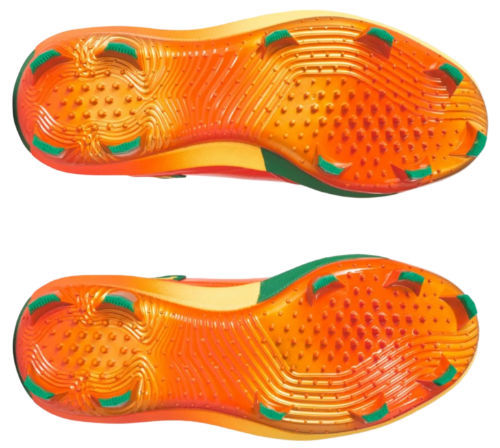 Under Armour Harper 9 Pro Orange/Green/Taxi Rubber