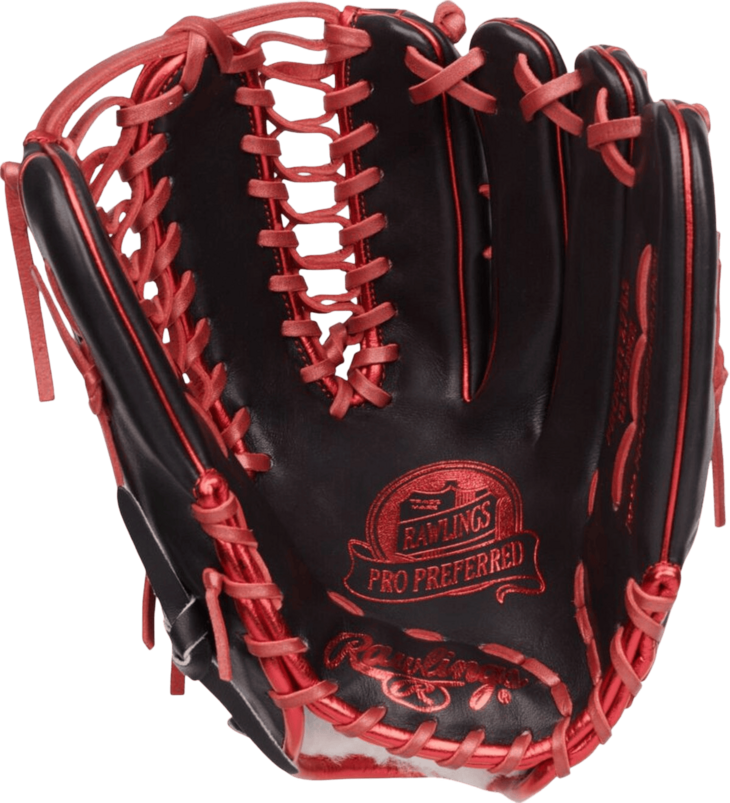 Rawlings Pro Preferred Mike Trout 12.75" Outfield Glove Black/Gray RHT