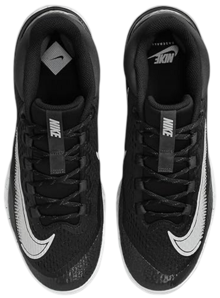 Nike Huarache Elite 4 Black/White splatter Low Rubber Cleats