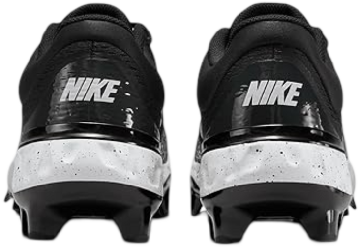 Nike Huarache Elite 4 Black/White splatter Low Rubber Cleats