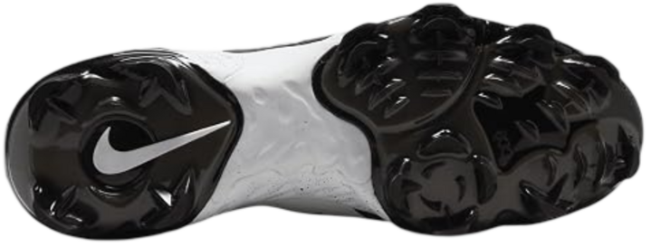 Nike Huarache Elite 4 White/Black/Splatter Low Rubber Cleats